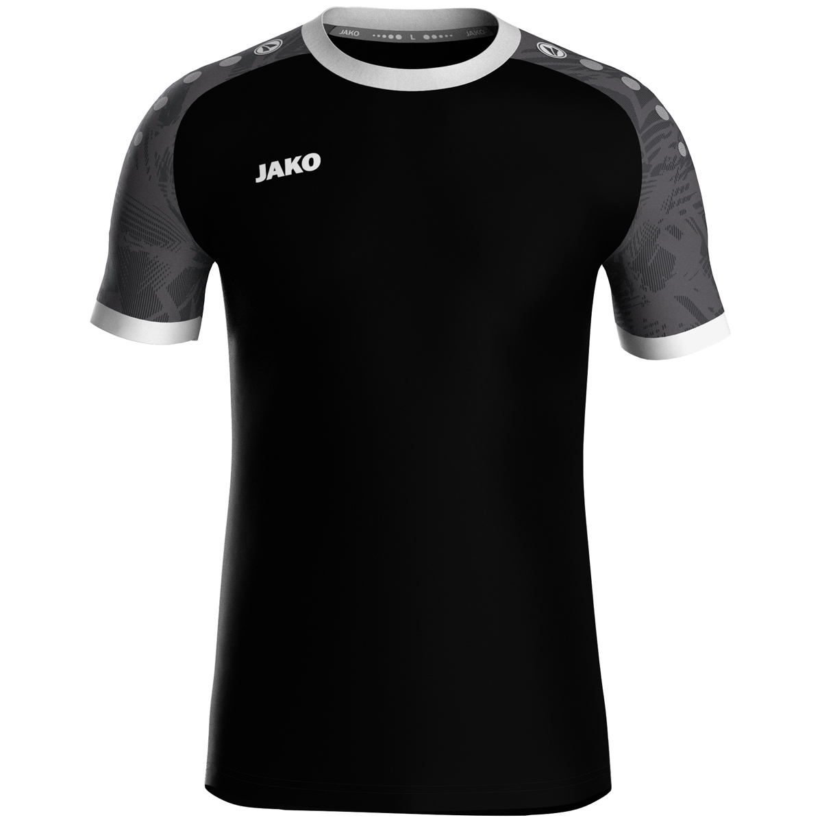 JAKO Kinder Trikot Iconic KA schwarz/anthrazit