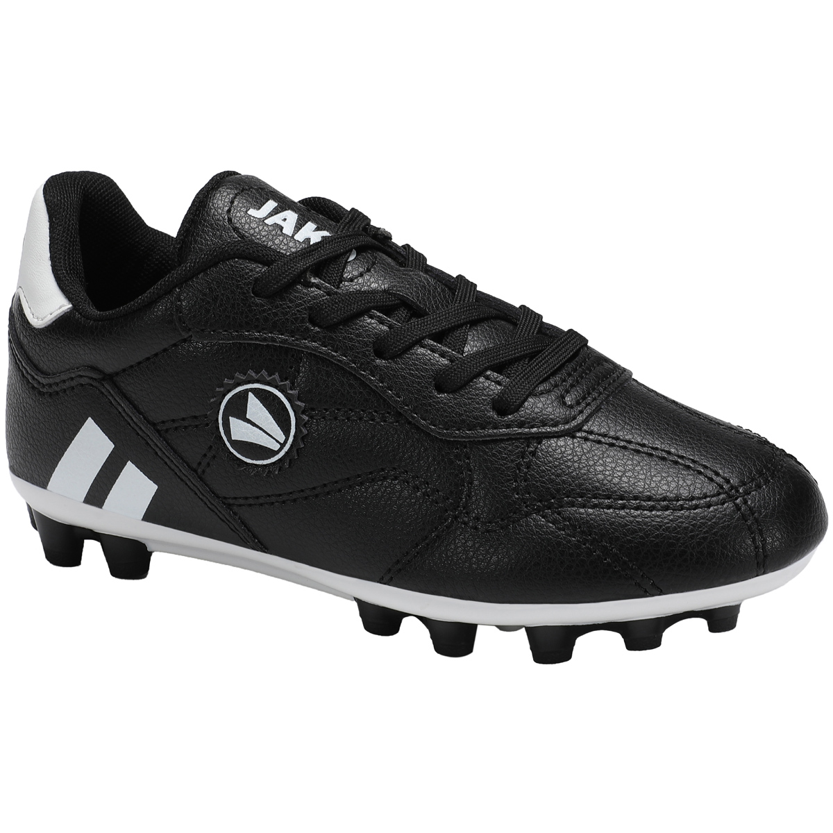JAKO Unisex Fußballschuh Classico II AG Junior  schwarz/weiß