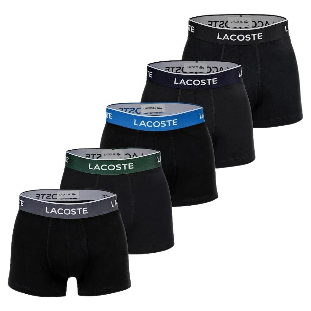 Lacoste Trunk Boxershorts Herren (5-pack) 5H6781