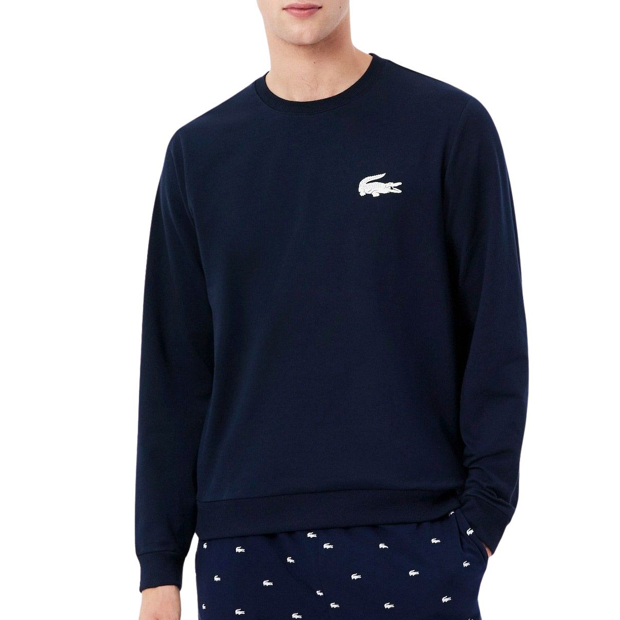 Lacoste Fleece Lounge Pullover Herren SH9462
