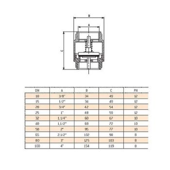 2er-Set Messing Rückschlagventil 3/4 Zoll – DN20 Rückflussverhinderer Mit Innen- & Außengewinde Für Wasserleitungen, Warmwasser & Gartenpumpen