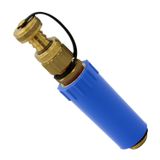 Produktbild von 4x Baustopfen 1/2 Zoll – Mit Messinggewinde & O-Ring-Dichtung – PP-Kunststoff, UV-beständig – Für Wasserleitungen, Heizung & Dichtheitsprüfung – 20 Mm