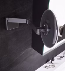 Milieubild zu Wand-Kosmetikspiegel mit Beleuchtung Ø 209mm