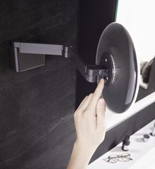 Milieubild zu Wand-Kosmetikspiegel mit Beleuchtung Ø 209mm