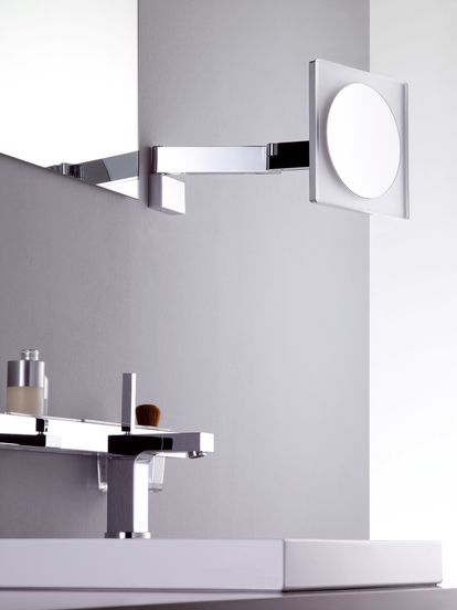 ecmidim0047376.jpg Milieubild zu Wand-Kosmetikspiegel mit Beleuchtung 3-Fach