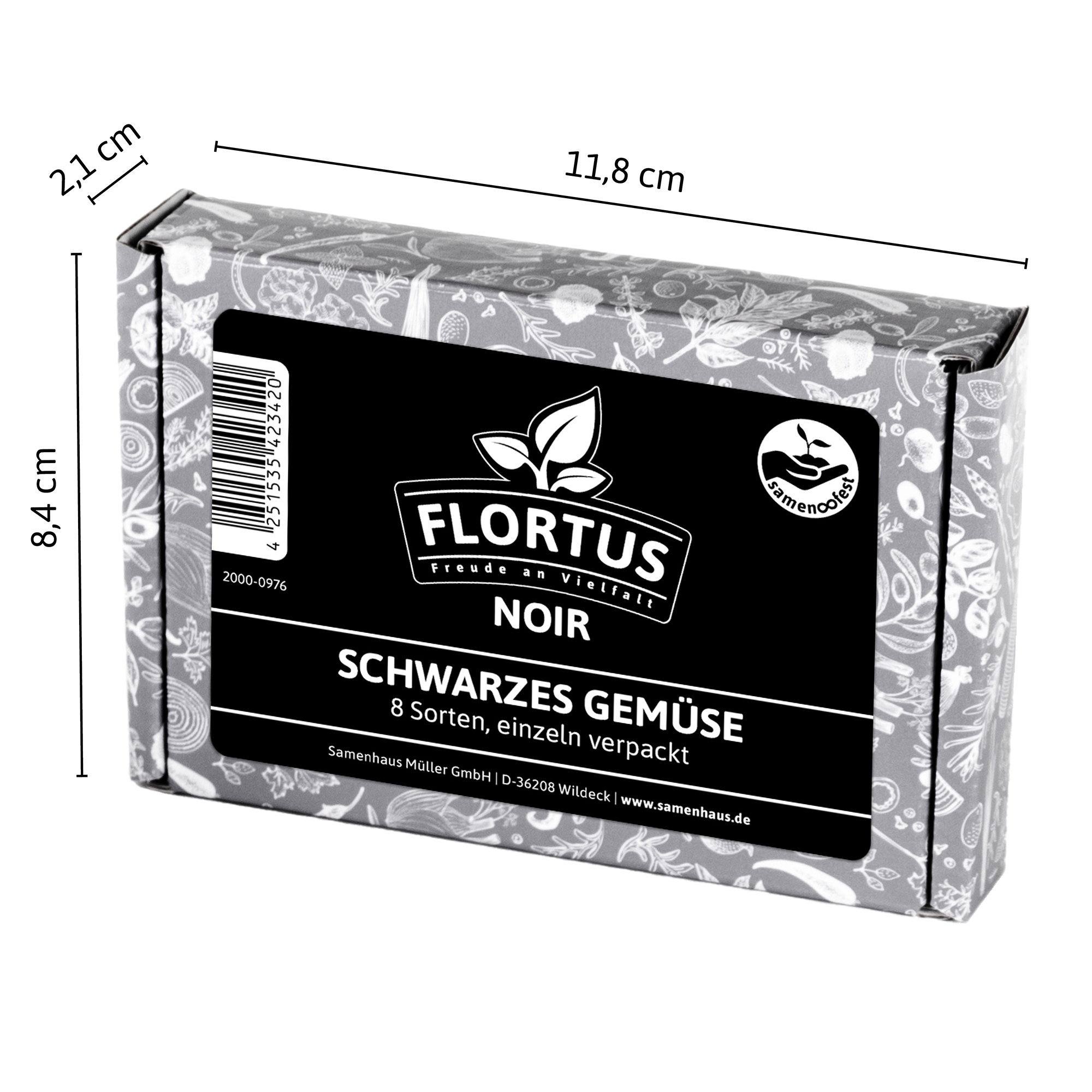 FLORTUS Noir - Schwarzes Gemüse | Samen-Sets von FLORTUS