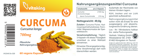 Curcuma 700mg