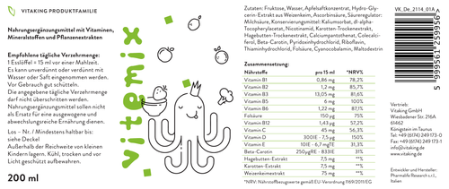 Vitemix Multivitamin Sirup für Kinder