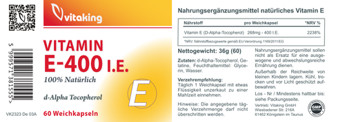 Vitamin E-400 I.E.