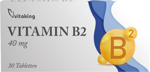 Riboflavin Vitamin B2 40mg (30)
