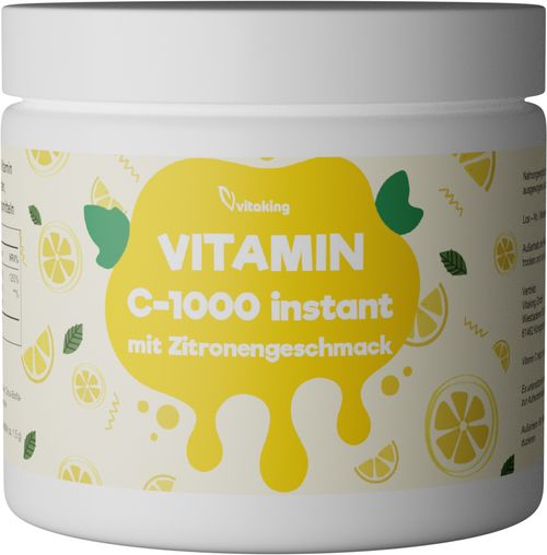 Instant Vitamin-C Pulver mit Zitronengeschmack (400g)