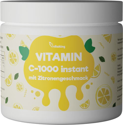 Instant Vitamin-C Pulver mit Zitronengeschmack (400g)