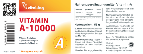 Vitamin A-10.000 I.E. (120)
