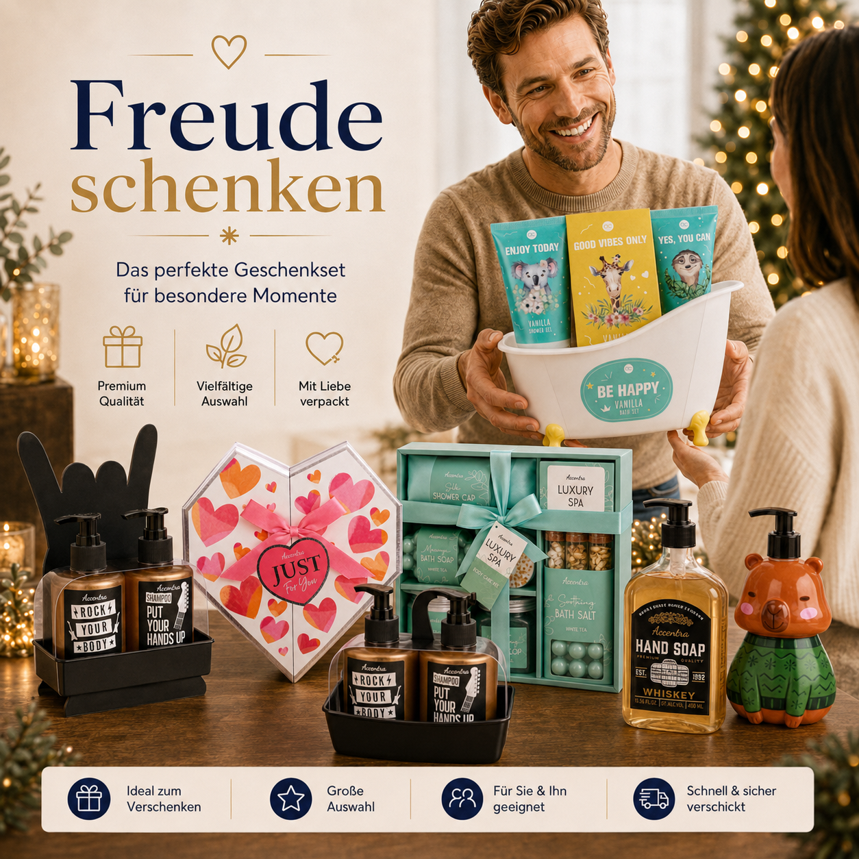ACORA Geschenksets zum Freude schenken