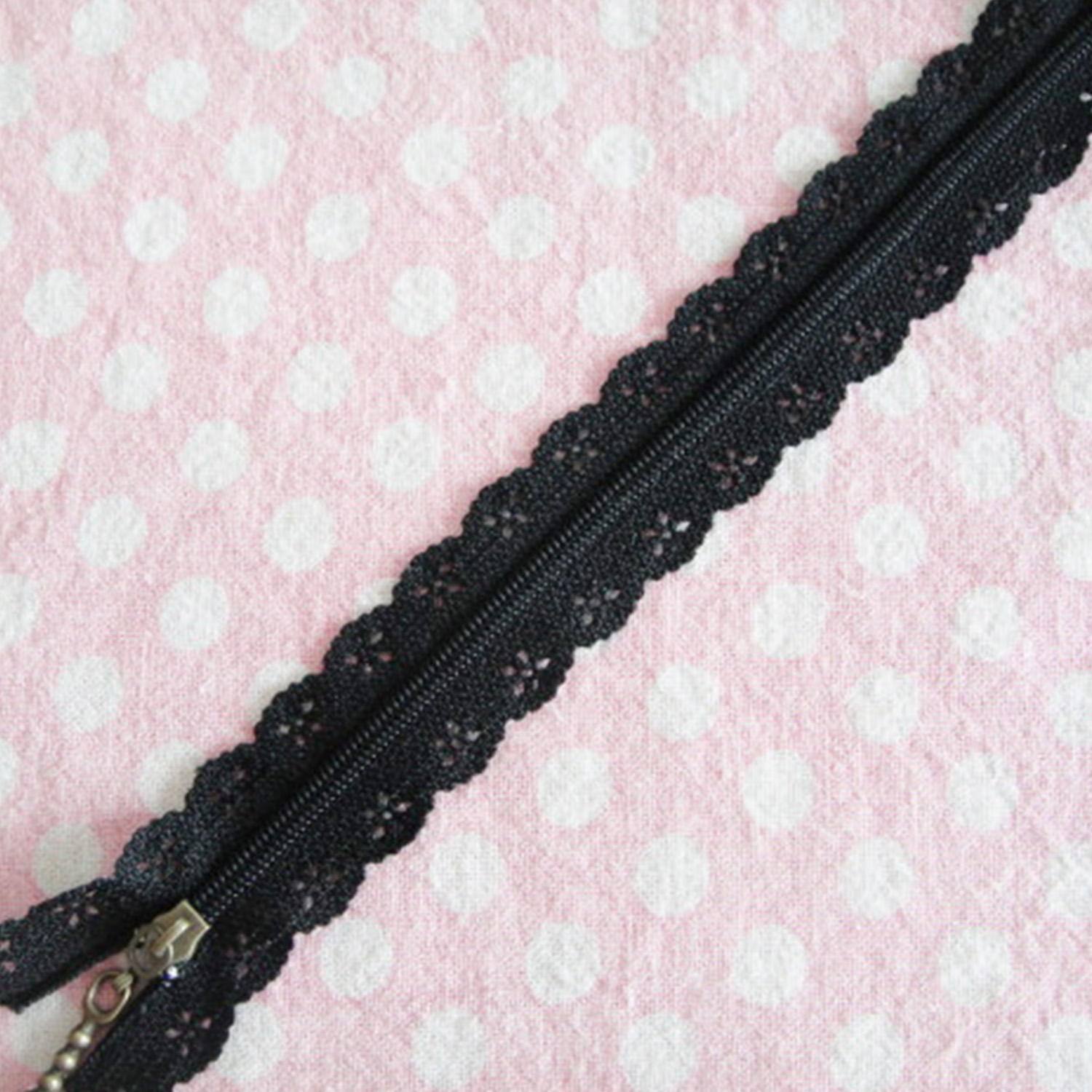 Fermeture à éclair en dentelle de 20cm-4 Fermeture à éclair en dentelle de 20cm-4