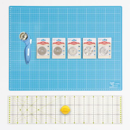 Set de tapis de découpe A2 avec 9 pièces