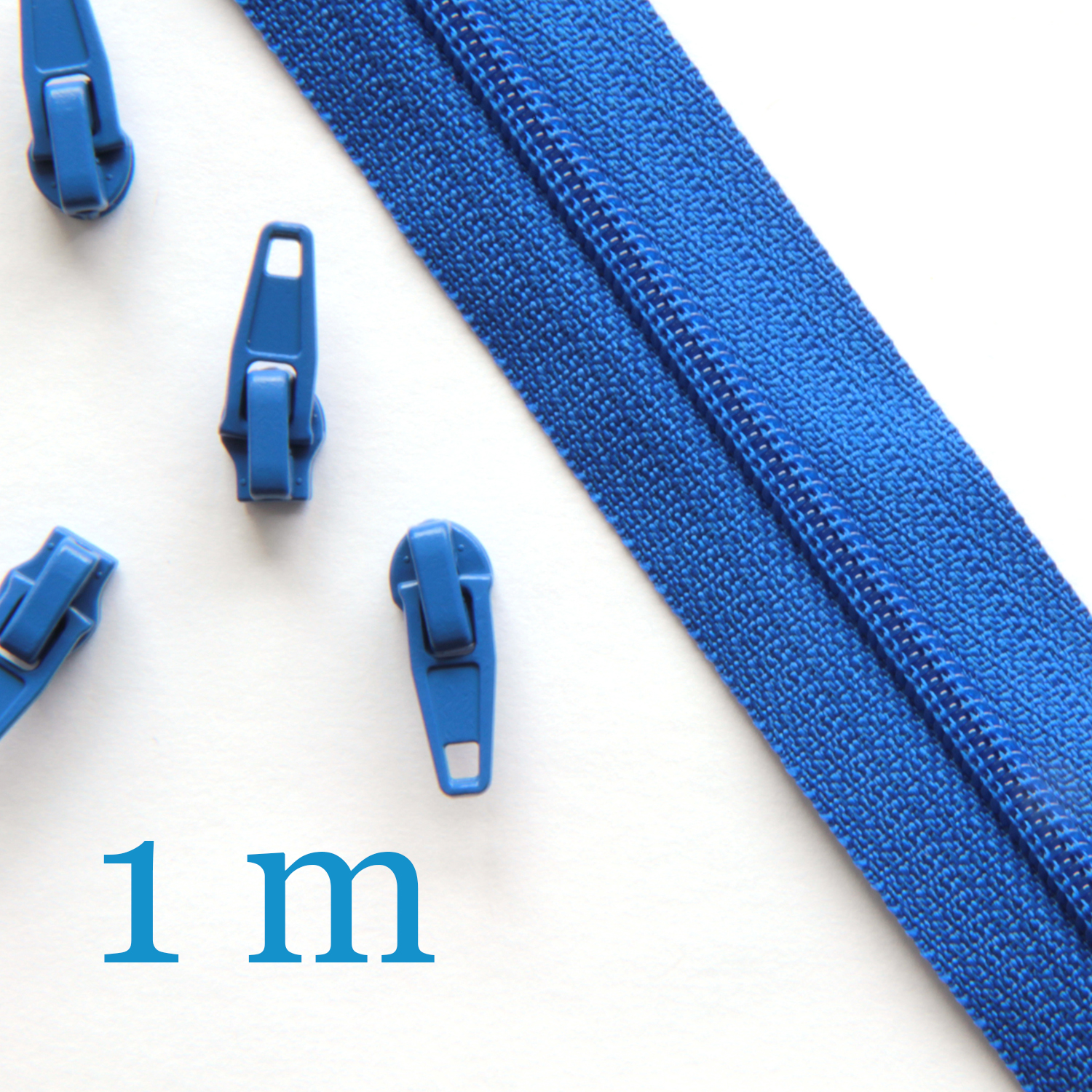 Fermeture éclair sans fin, bande de 4 mm – longueur 1 m-5 Fermeture éclair sans fin, bande de 4 mm – longueur 1 m-5