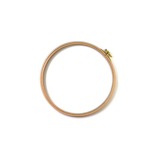 Tambour à broder rond Ø 25 cm - Numéro : 6