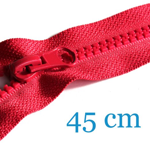 Vestes fermeture éclair divisible 45 cm