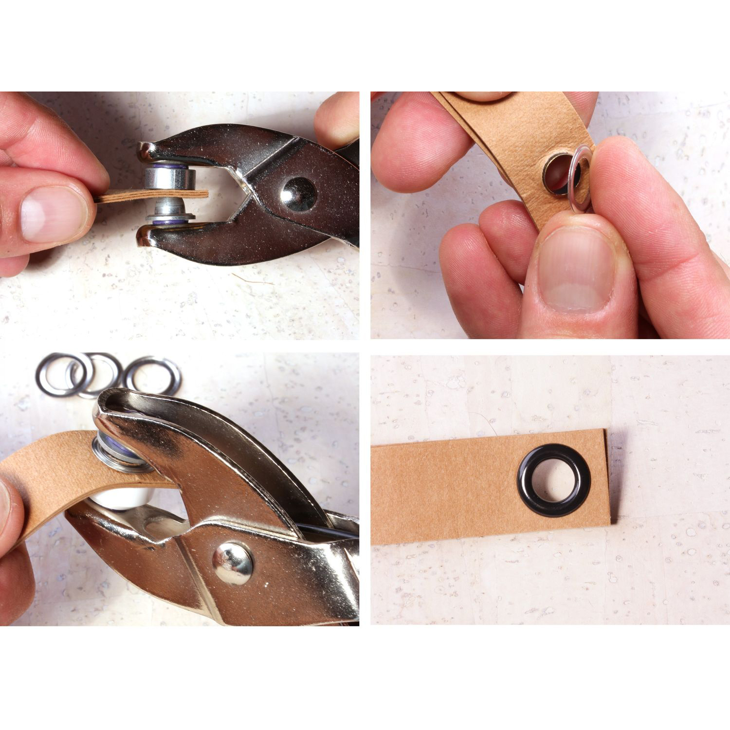 Bunte Ösen 8mm Ø - 20 Stück-3 Bunte Ösen 8mm Ø - 20 Stück-3