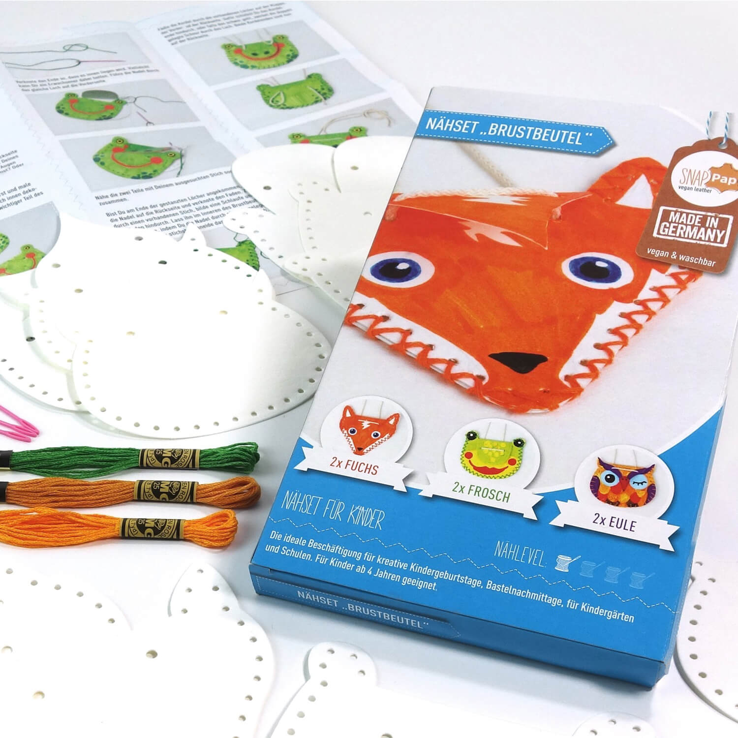 Kit de bricolage pour 6 pochettes enfant-0 Kit de bricolage pour 6 pochettes enfant-0