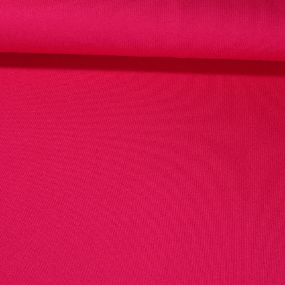 Jersey en viscose Martha - Rose vif-0 Jersey en viscose Martha - Rose vif-0