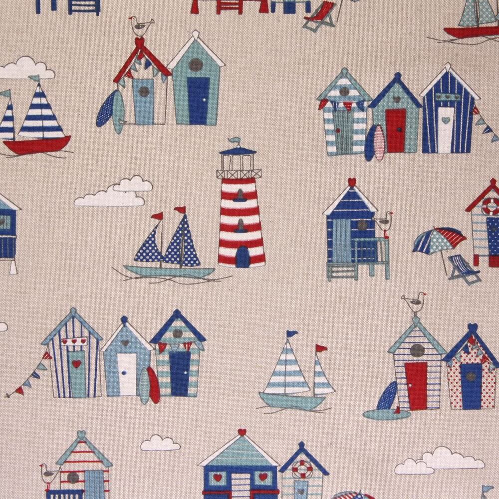 Toile à motifs - Beige de la mer du Nord Multicolore-1 Toile à motifs - Beige de la mer du Nord Multicolore-1