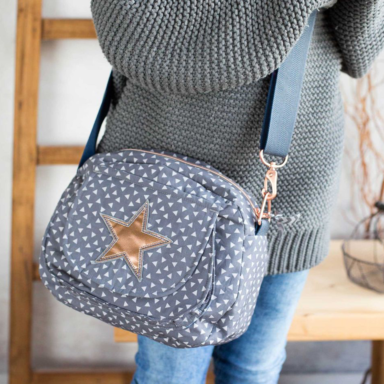Mousqueton pour sacs 40mm en cuivre-3 Mousqueton pour sacs 40mm en cuivre-3