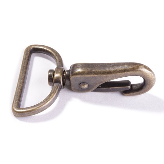 Mousqueton pour sacs 40mm en laiton Mousqueton pour sacs 40mm en laiton