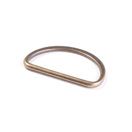 D-Ring 40mm messing