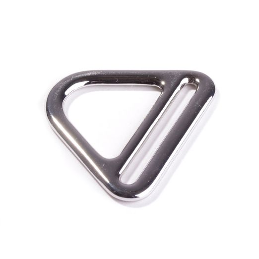 D-Ring 40mm silber mit Steg D-Ring 40mm silber mit Steg