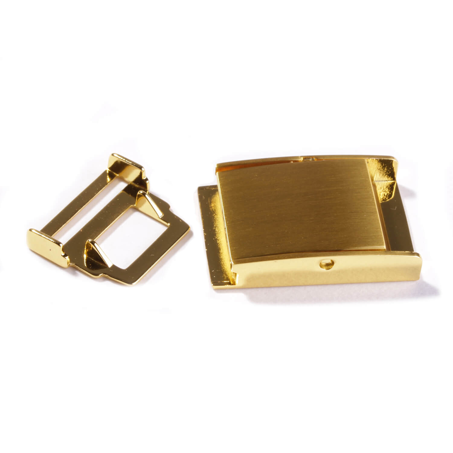 Boucle clip 25mm dorée-2 Boucle clip 25mm dorée-2