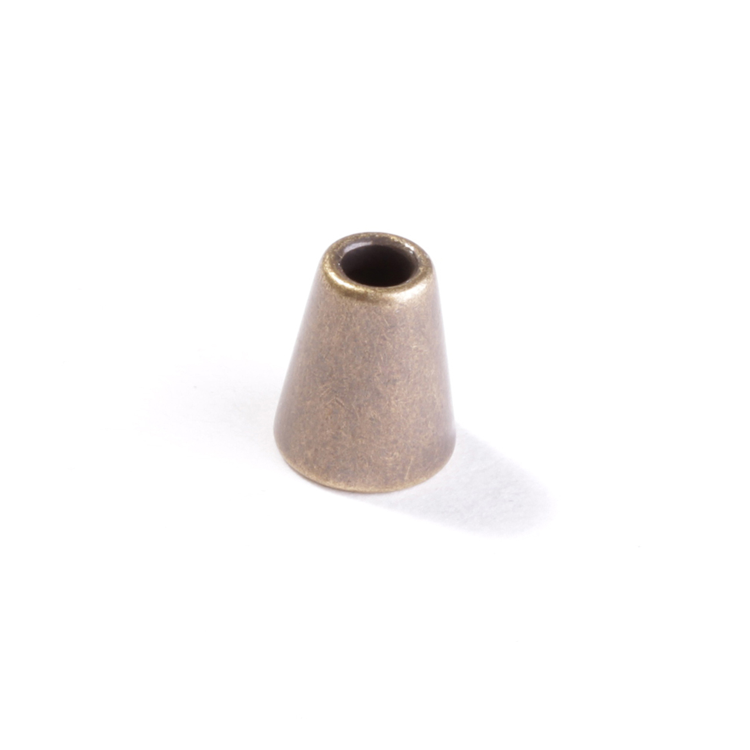 Kordelende 4mm Messing-1 Kordelende 4mm Messing-1