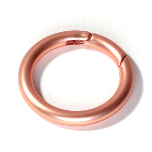 Mousqueton rond  40mm - cuivre