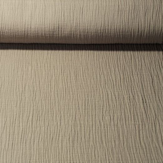 Mousseline bio Marius - Taupe