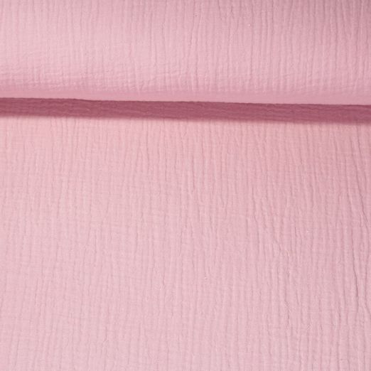 Mousseline bio Marius - Rose