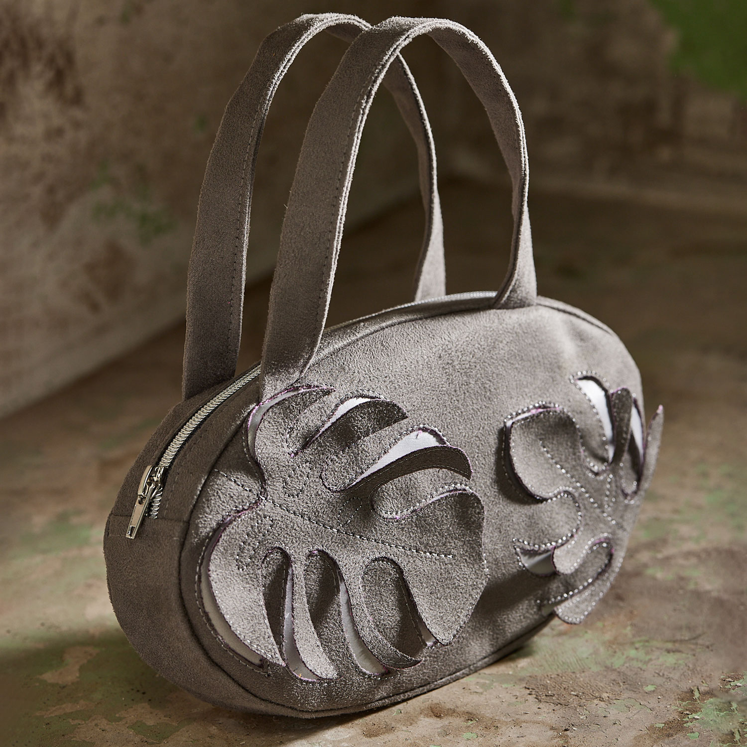 Simili synthétique Micro - Gris-1 Simili synthétique Micro - Gris-1
