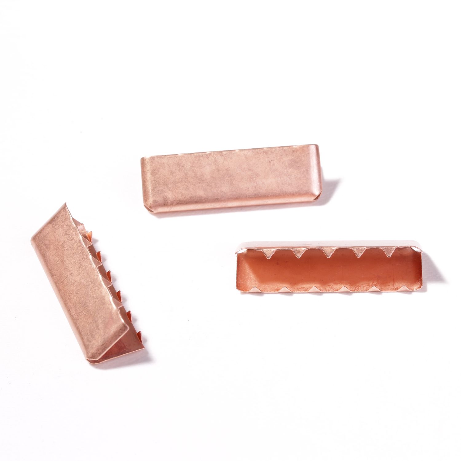 Embouts pour sangles cuivrés 40mm - 10 pièces-0 Embouts pour sangles cuivrés 40mm - 10 pièces-0