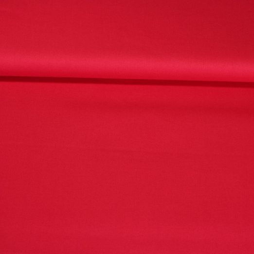 Bio Baumwollstoff Ilvi - Uni Rot Bio Baumwollstoff Ilvi - Uni Rot