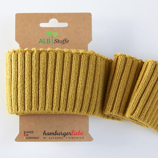 Cuff Me Cozy - Jaune moutarde
