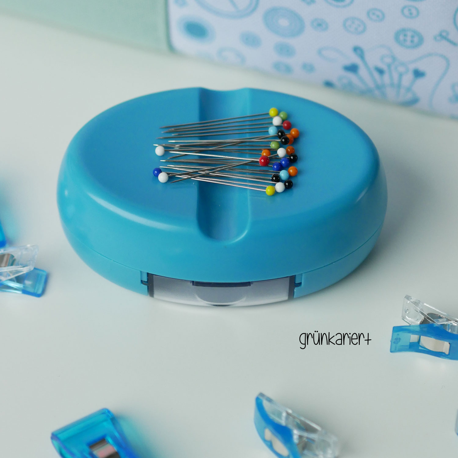 Magnet Nadelkissen blau-4 Magnet Nadelkissen blau-4