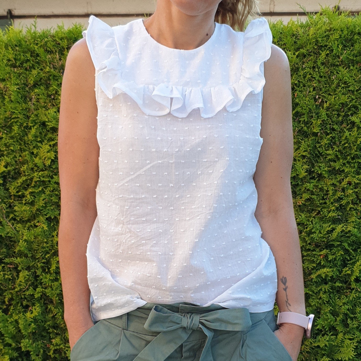 Coton plumetis Dotty-1 Coton plumetis Dotty-1