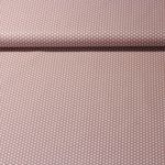 Baumwolle Popeline Stella - Mini Sterne Taupe Weiß