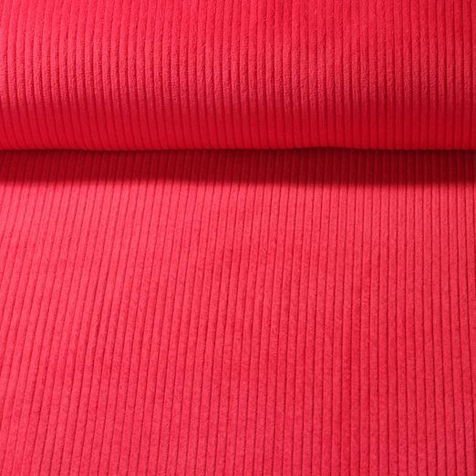 Cord Carole - Washed Cord 4,5mm Rot Cord Carole - Washed Cord 4,5mm Rot