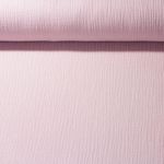 Mousseline bio Marius - Rose pâle Mousseline bio Marius - Rose pâle