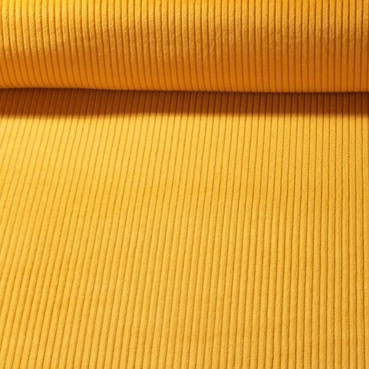 Velours côtelé Carole - effet lavé 4,5mm jaune moutarde Velours côtelé Carole - effet lavé 4,5mm jaune moutarde