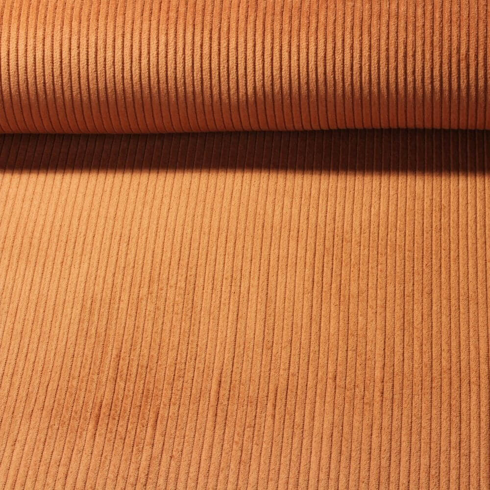 Velours côtelé Carole - effet lavé 4,5mm Cuivre-0 Velours côtelé Carole - effet lavé 4,5mm Cuivre-0
