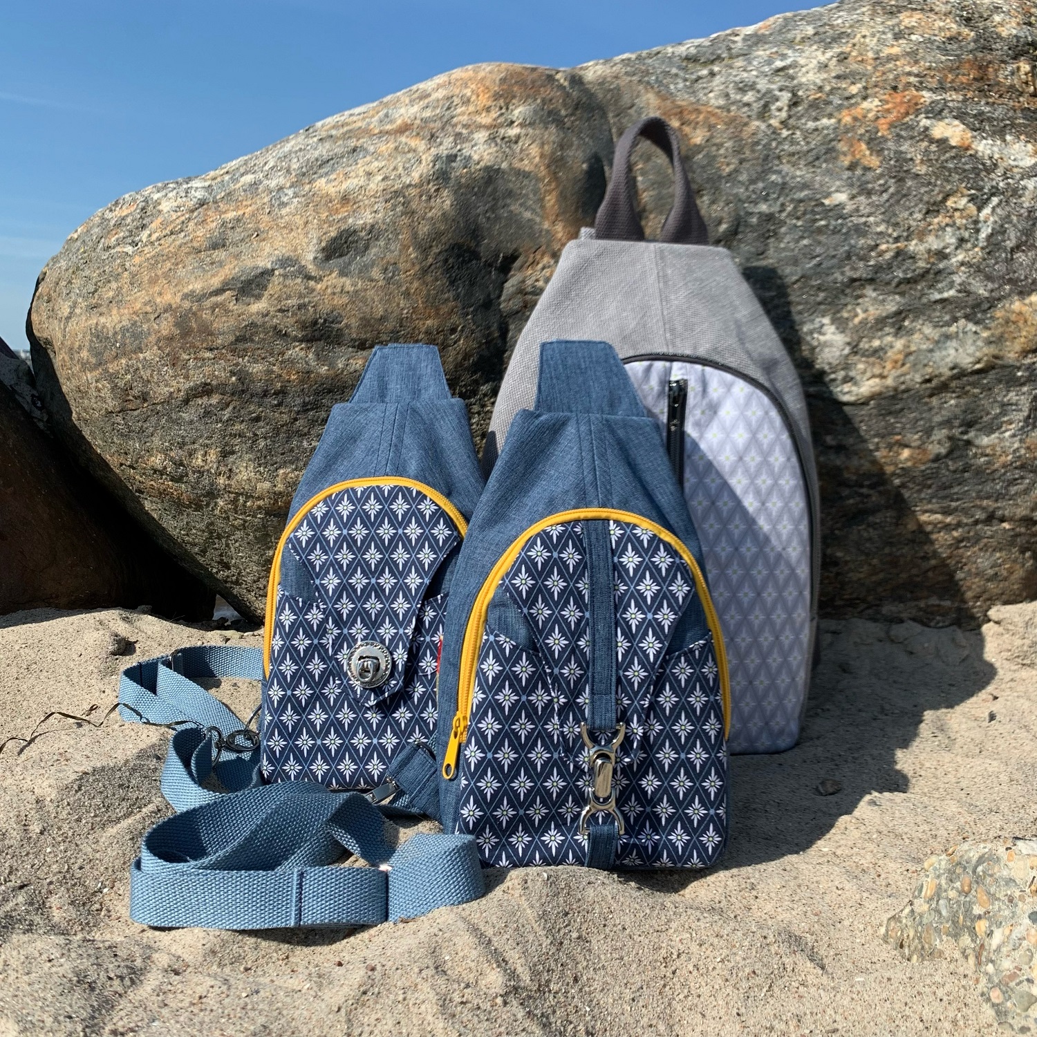 Kunstleder Micro Double Face - Royalblau Navy-1 Kunstleder Micro Double Face - Royalblau Navy-1