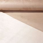 Kunstleder Micro Double Face - Gold Beige