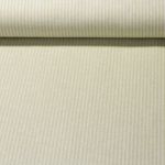 Canvas Doris - Gestreift Weiß Lindgrün